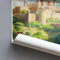 Amer Fort Poster - Jaipur Wall Art