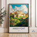 Amer Fort Poster - Jaipur Wall Art