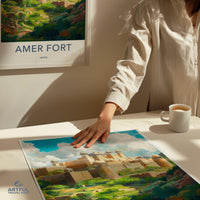 Amer Fort Poster - Jaipur Wall Art