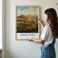 Amer Fort Poster - Jaipur Wall Art