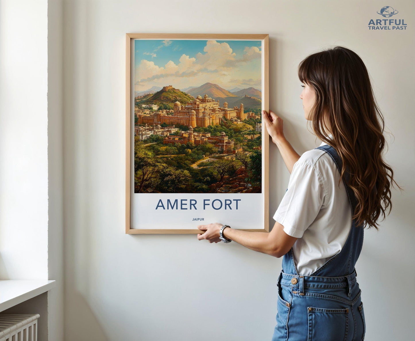 Amer Fort Poster - Jaipur Wall Art