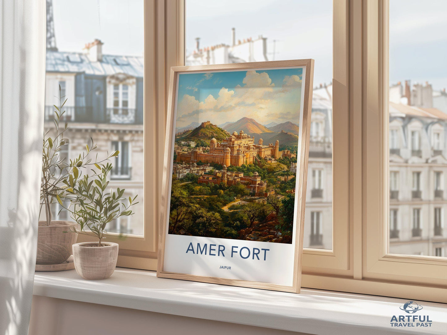 Amer Fort Poster - Jaipur Wall Art