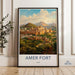 Amer Fort Poster - Jaipur Wall Art