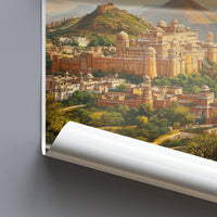 Amer Fort Poster - Jaipur Wall Art
