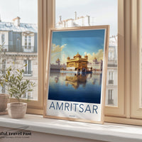Amritsar Poster - Punjab Wall Art