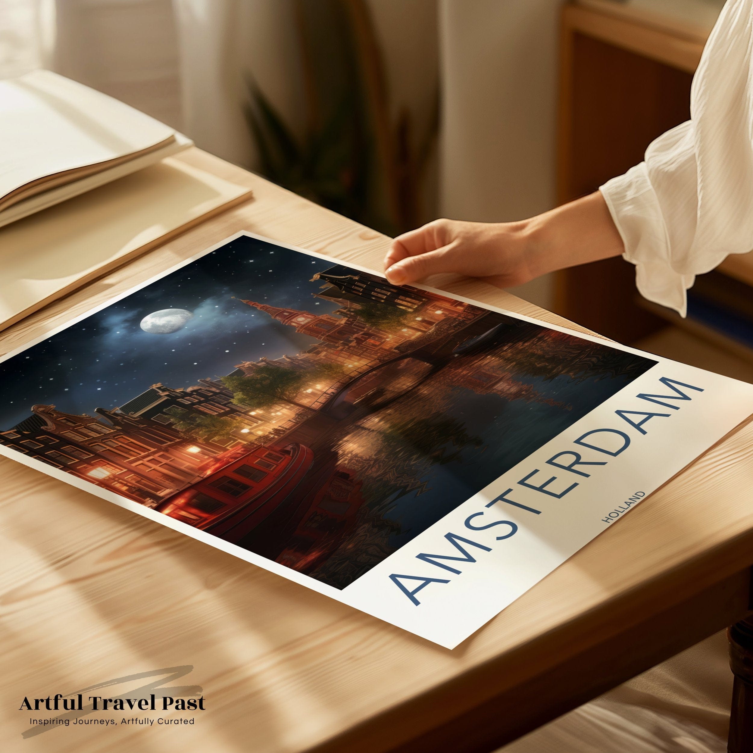Amsterdam Poster - Netherlands Wall Art