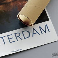 Amsterdam Poster - Netherlands Wall Art