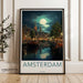 Amsterdam Poster - Netherlands Wall Art