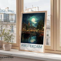 Amsterdam Poster - Netherlands Wall Art
