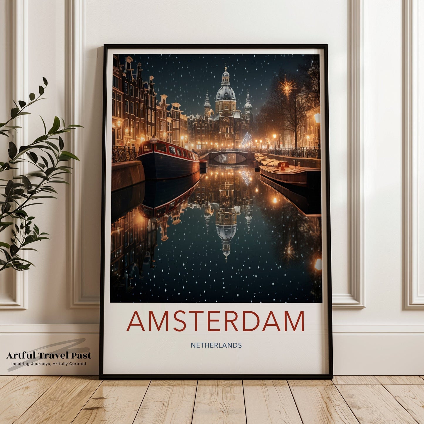 Amsterdam Poster - Netherlands Wall Art