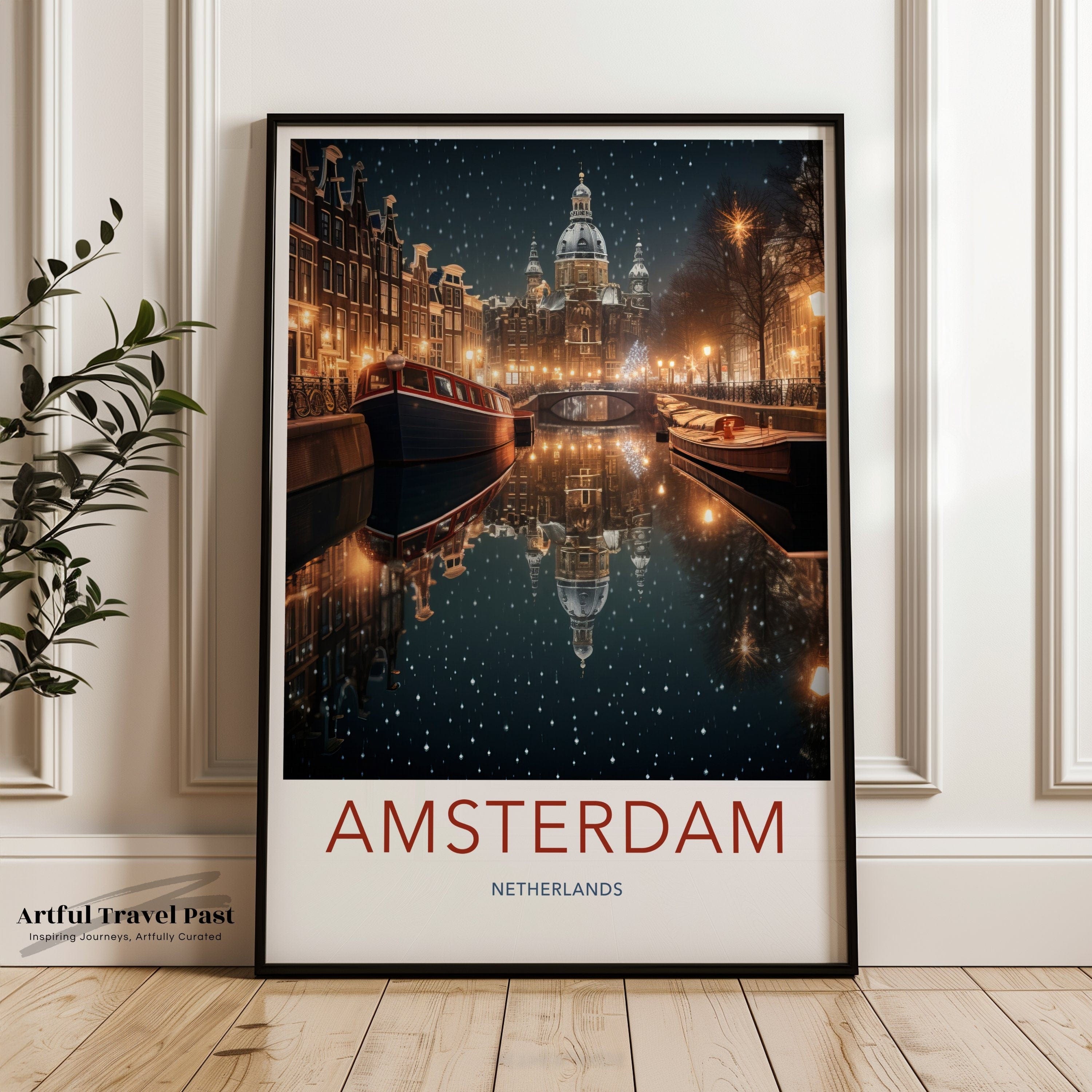 Amsterdam Poster - Netherlands Wall Art