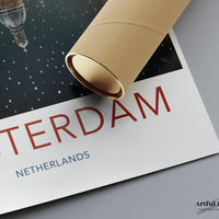Amsterdam Poster - Netherlands Wall Art
