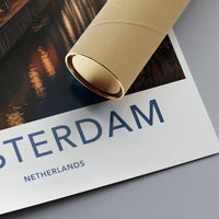 Amsterdam Poster - Netherlands Wall Art