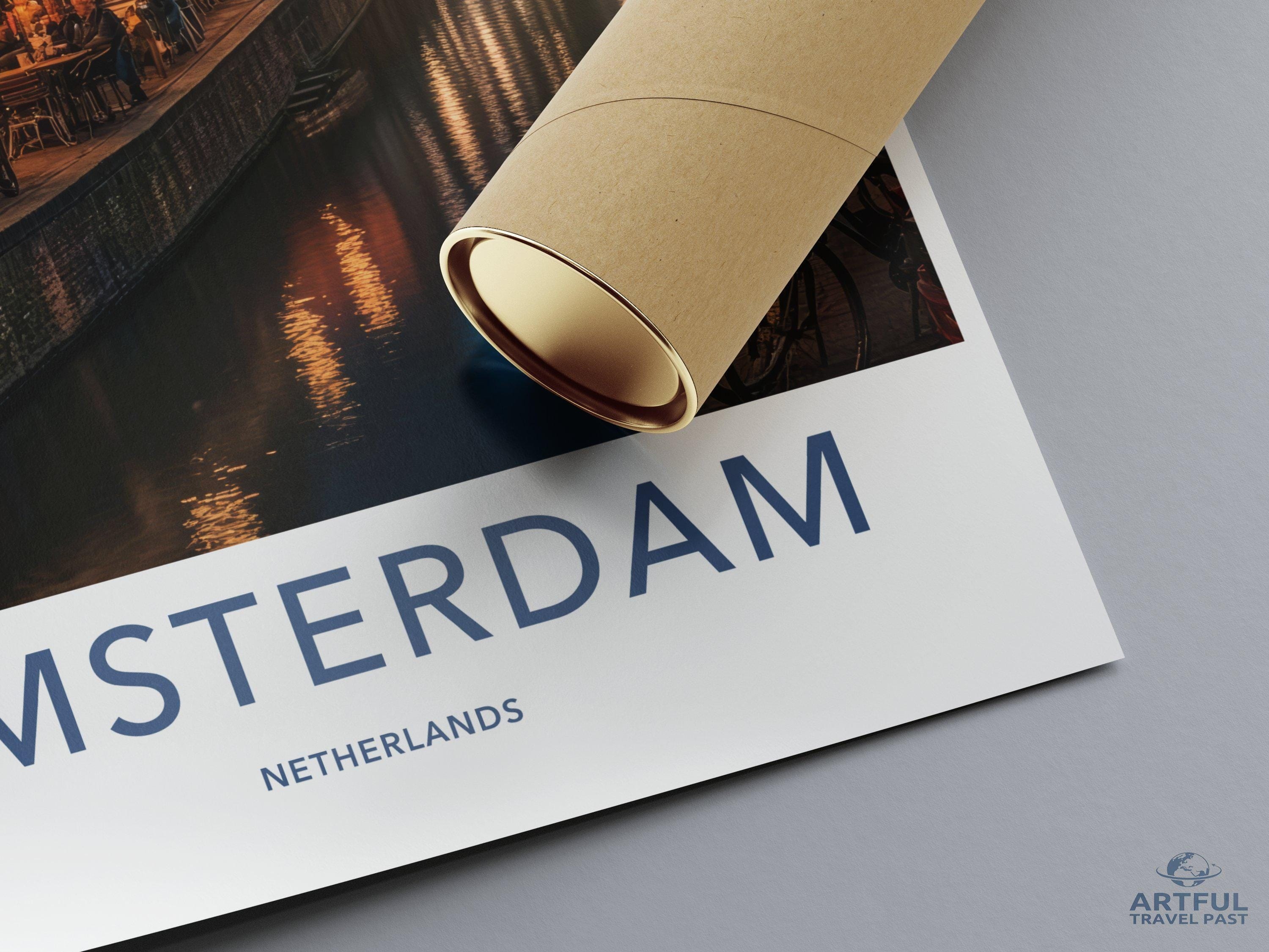 Amsterdam Poster - Netherlands Wall Art
