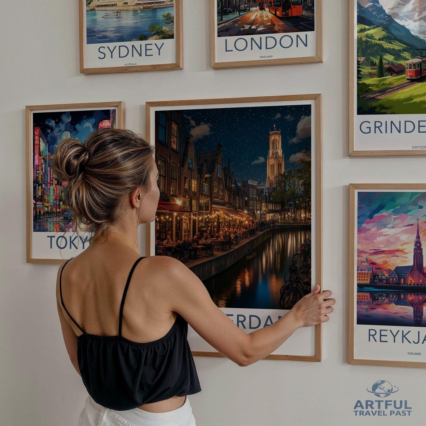 Amsterdam Poster - Netherlands Wall Art