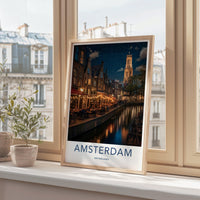 Amsterdam Poster - Netherlands Wall Art