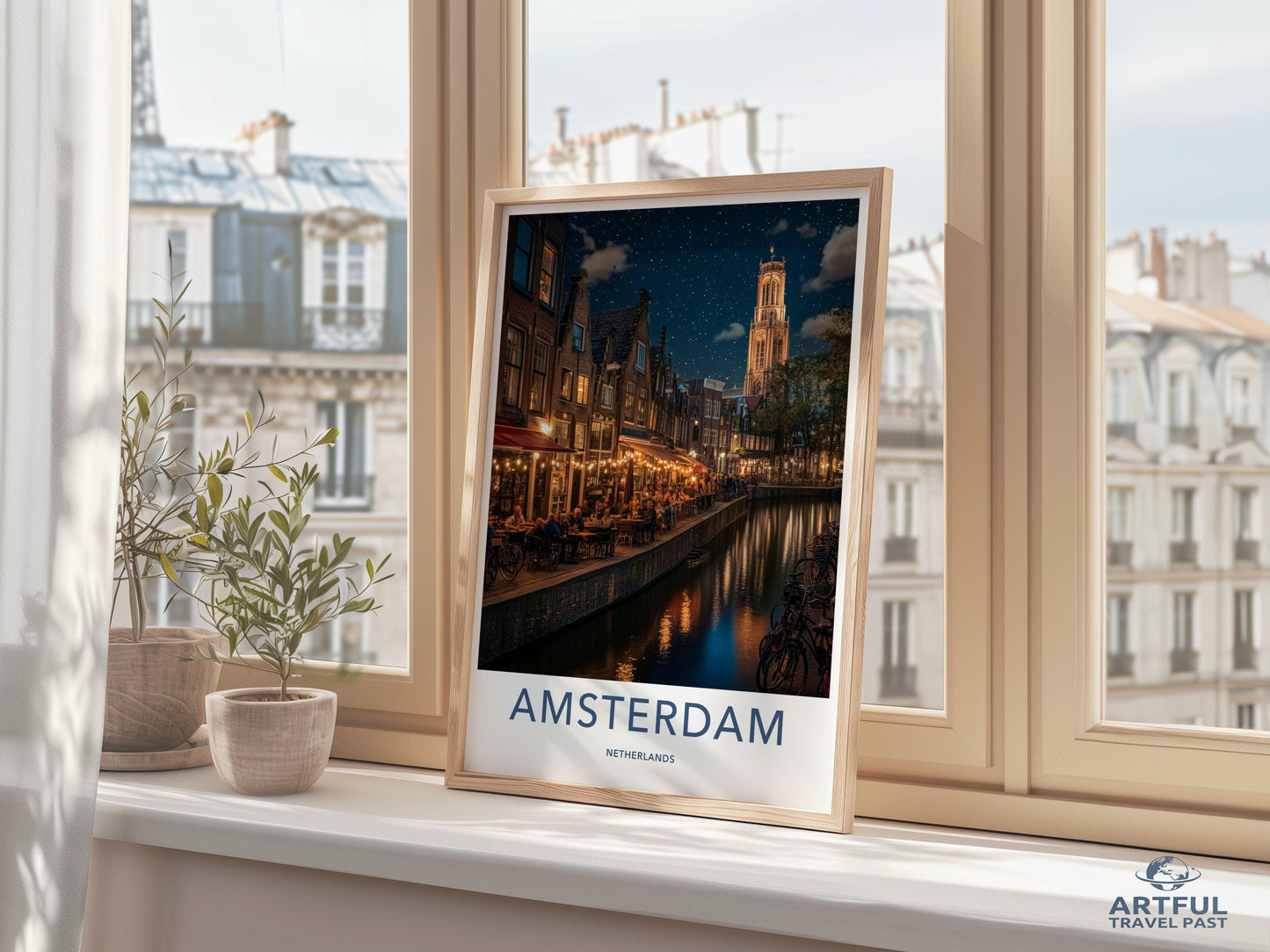 Amsterdam Poster - Netherlands Wall Art
