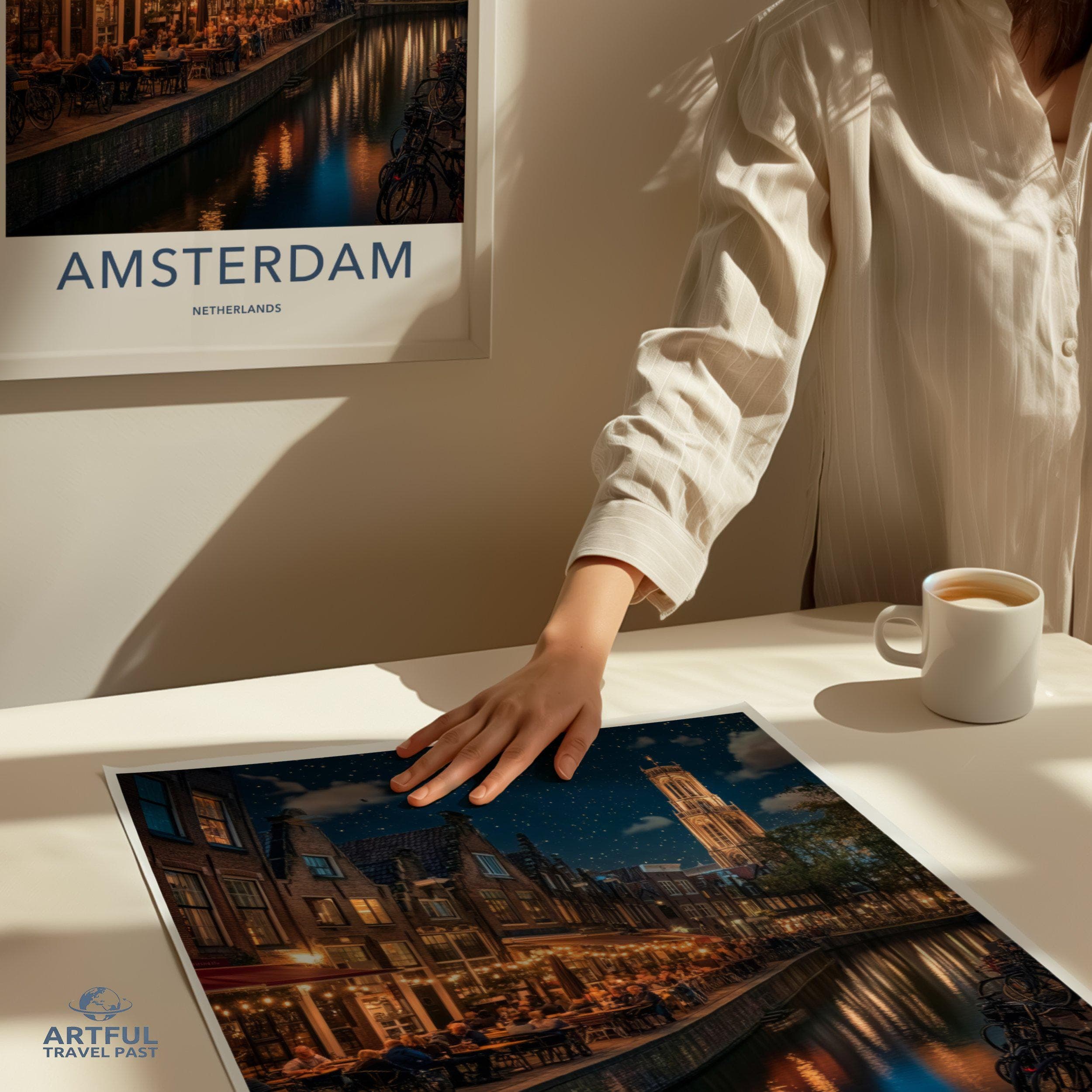 Amsterdam Poster - Netherlands Wall Art