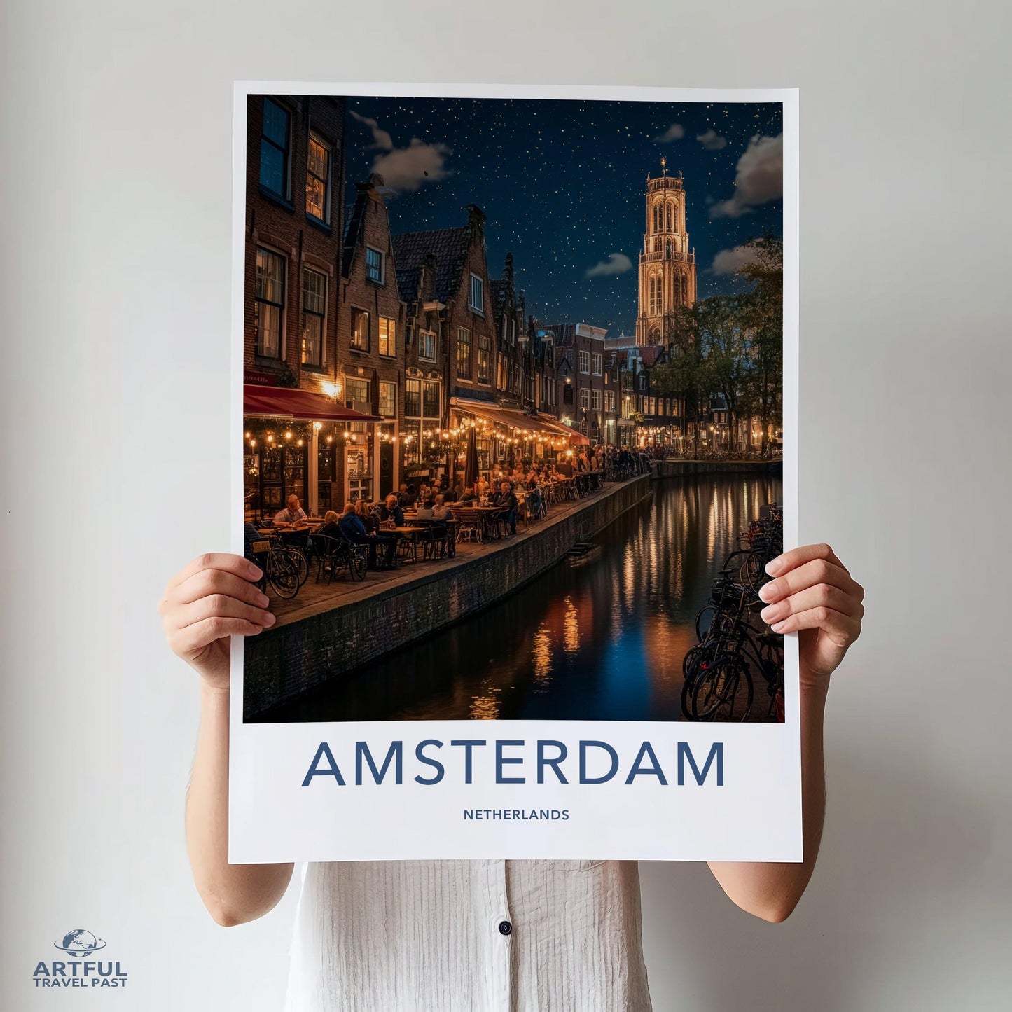 Amsterdam Poster - Netherlands Wall Art