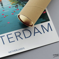 Amsterdam Poster | Netherlands Wall Art | Europe Decor