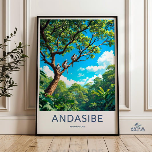 Andasibe Poster - Madagascar Wall Art
