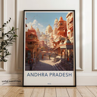 Andhra Pradesh Poster - India Wall Art