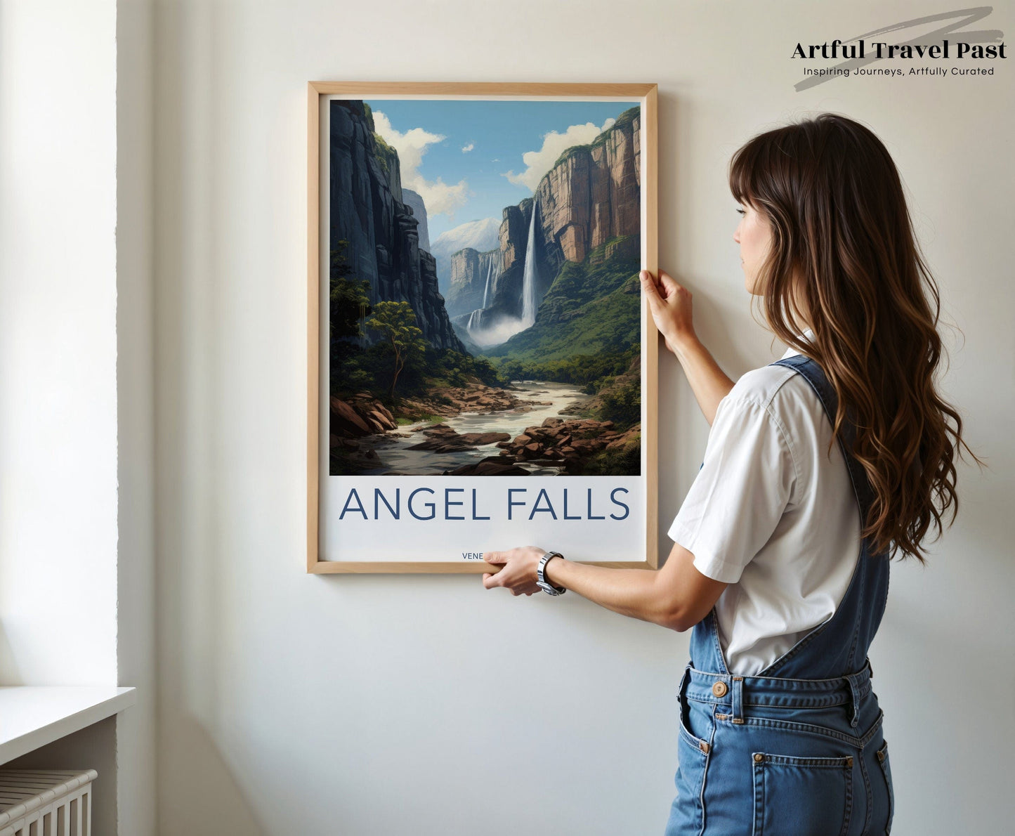 Angel Falls Poster | Canaima National Park | Venezuela Wall Art