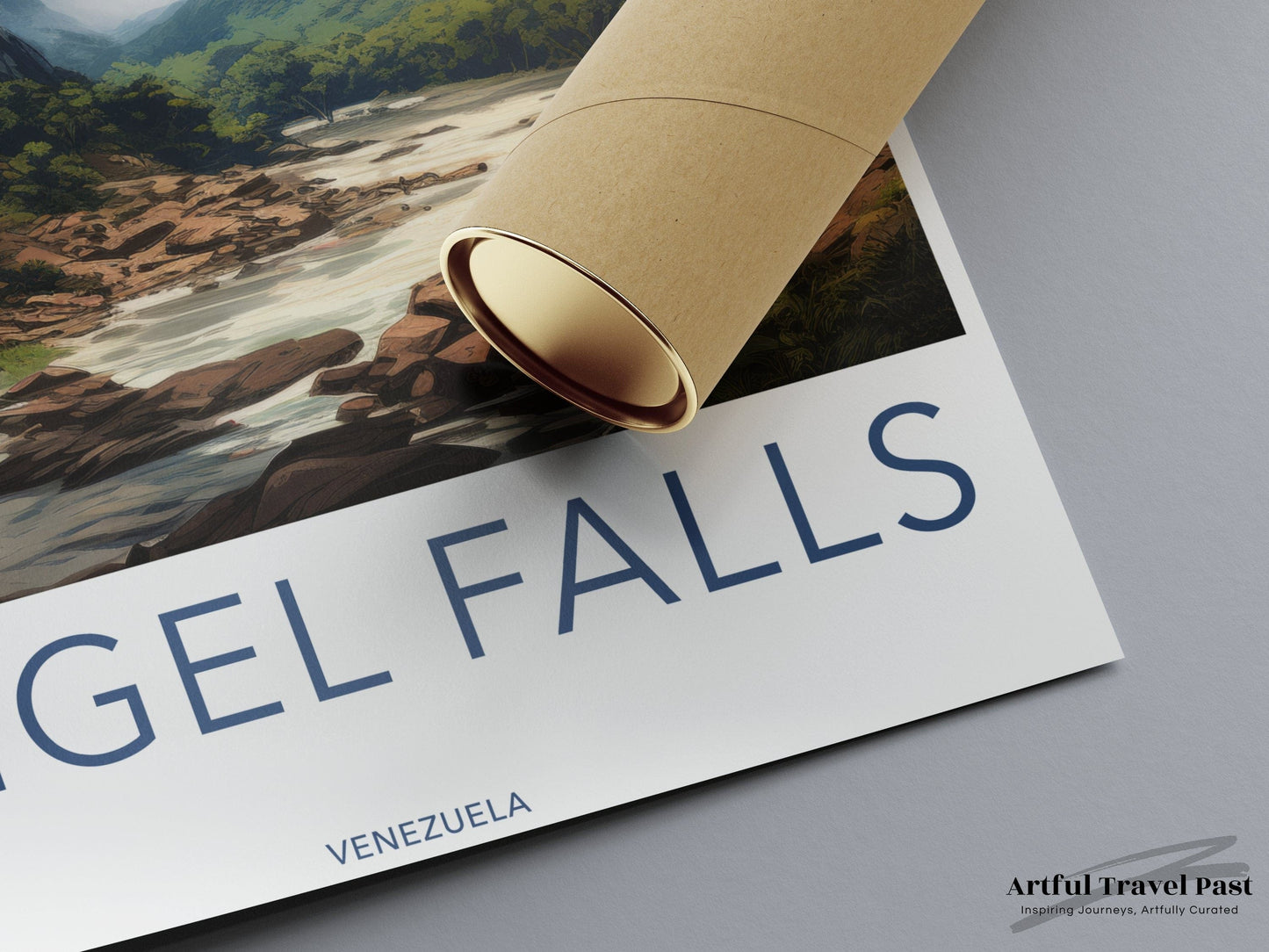 Angel Falls Poster | Canaima National Park | Venezuela Wall Art