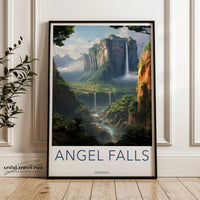 Angel Falls Poster - Venezuela Wall Art