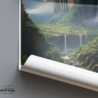 Angel Falls Poster - Venezuela Wall Art