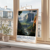 Angel Falls Poster - Venezuela Wall Art