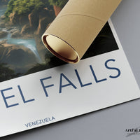 Angel Falls Poster - Venezuela Wall Art