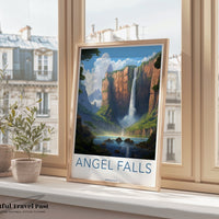 Angel Falls Poster - Venezuela Wall Art