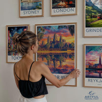 Angkor Poster | Cambodia Wall Art | Southeast Asia Decor