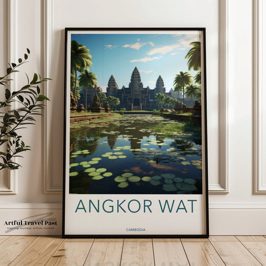 Angkor Wat Poster - Cambodia Wall Art