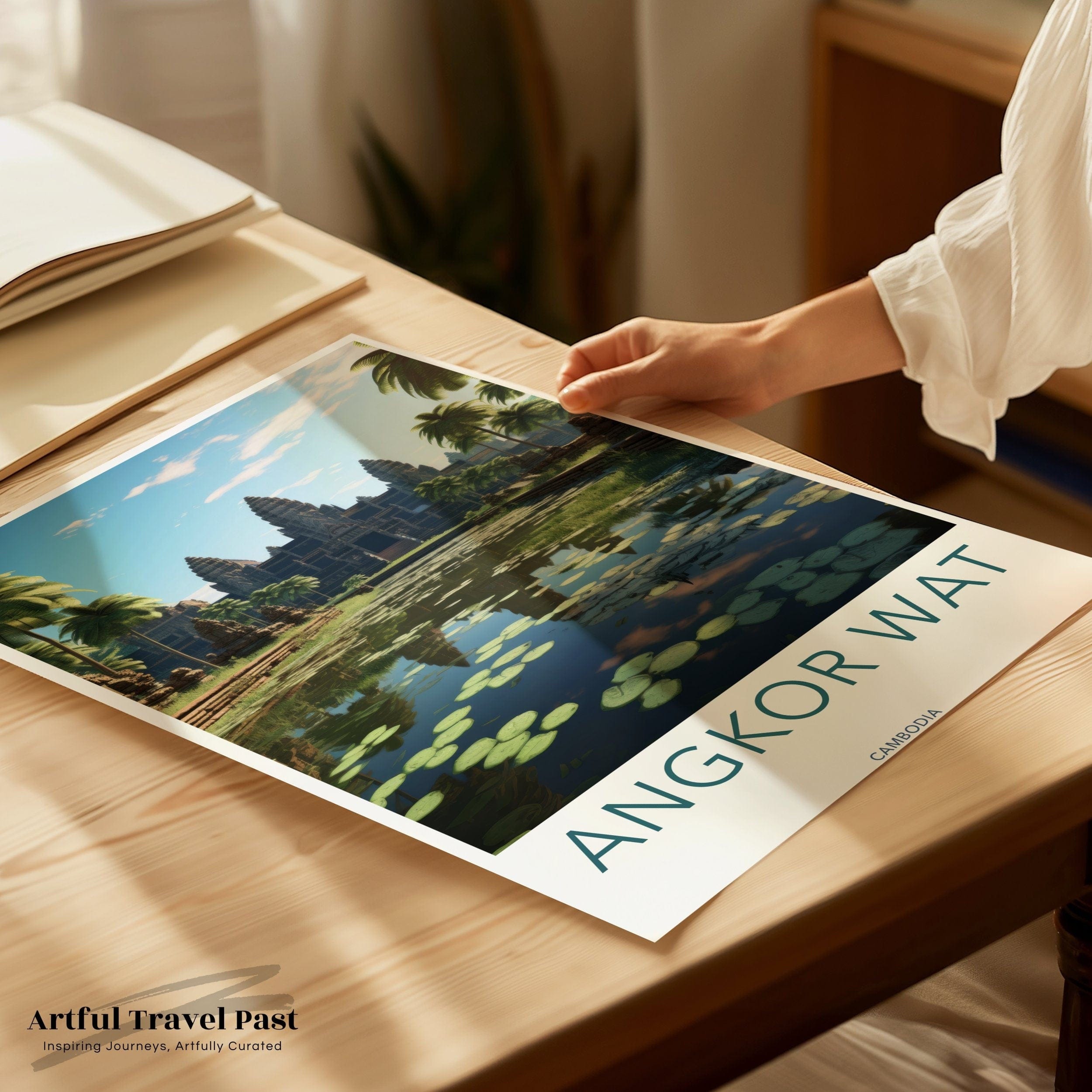 Angkor Wat Poster - Cambodia Wall Art