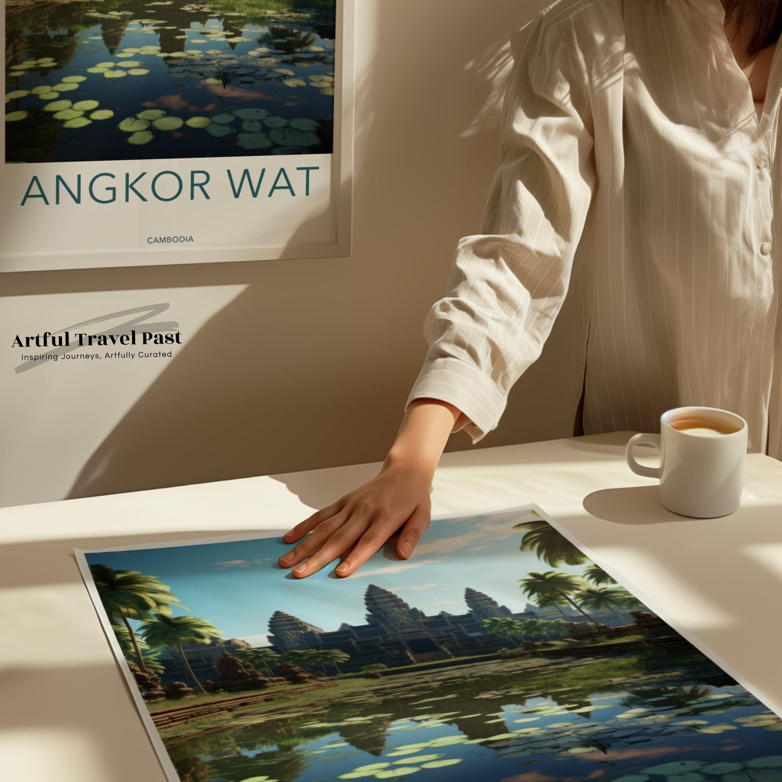 Angkor Wat Poster - Cambodia Wall Art