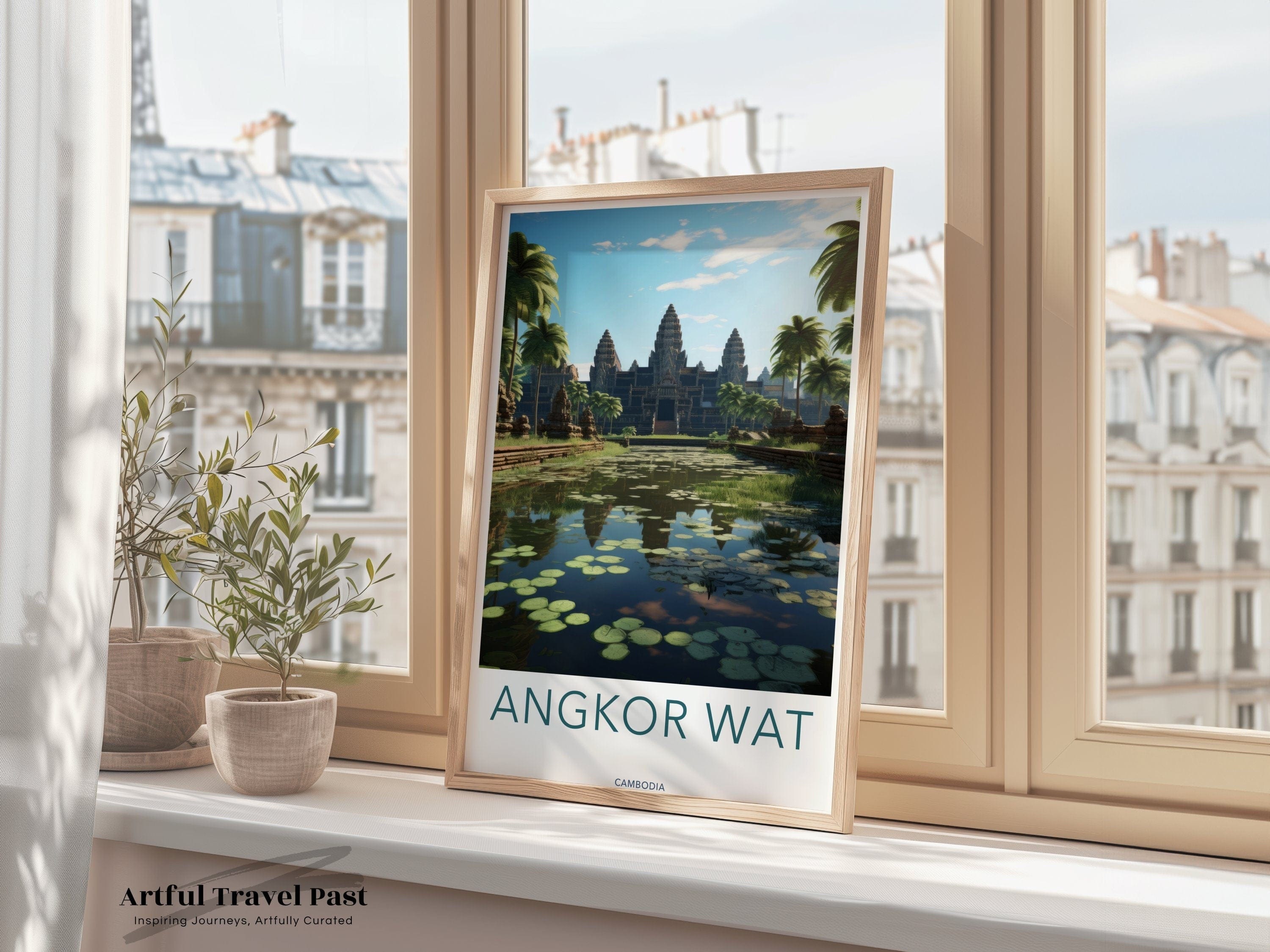 Angkor Wat Poster - Cambodia Wall Art