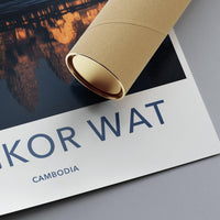 Angkor Wat Poster - Cambodia Wall Art