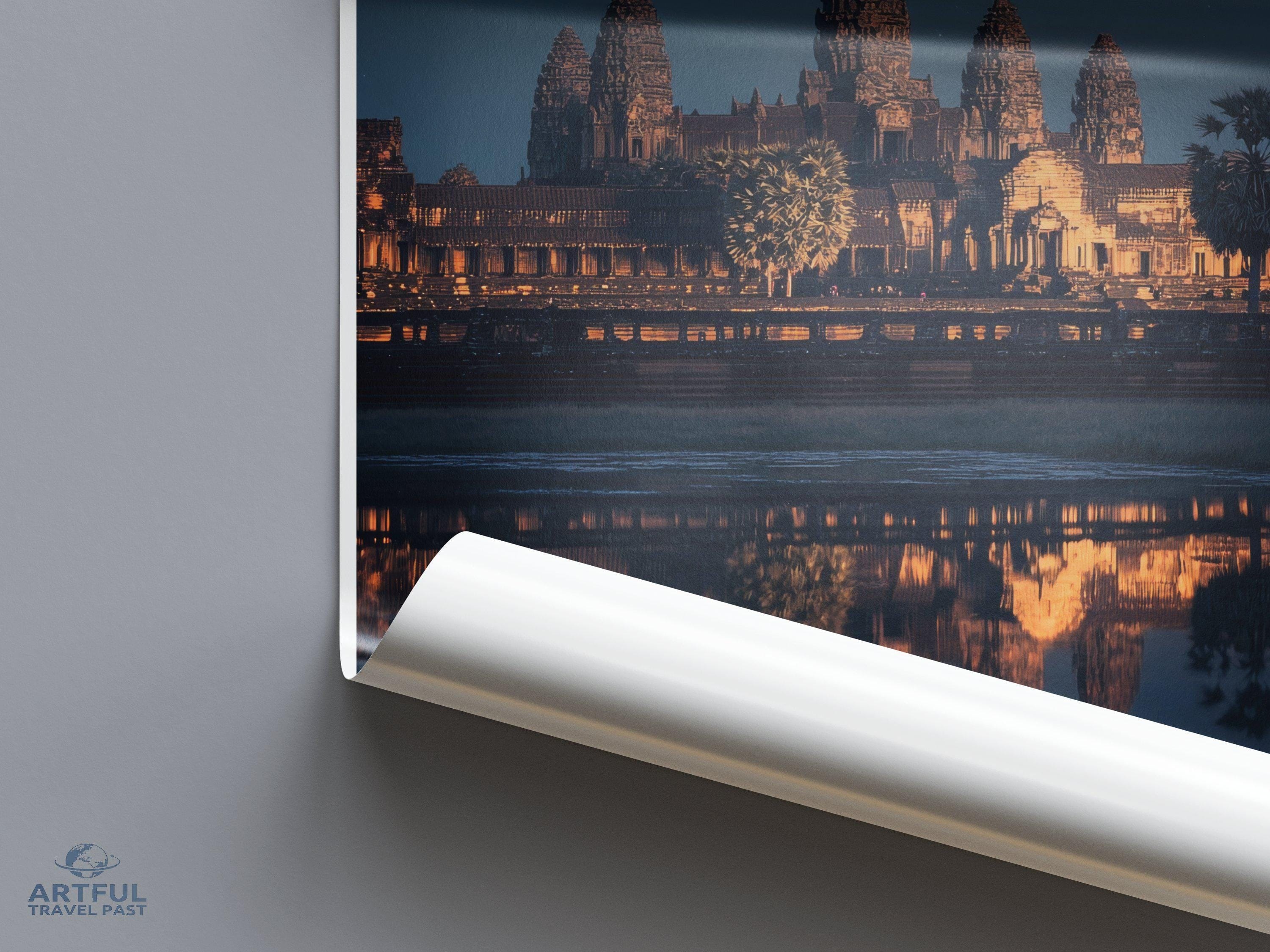 Angkor Wat Poster - Cambodia Wall Art