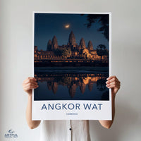 Angkor Wat Poster - Cambodia Wall Art