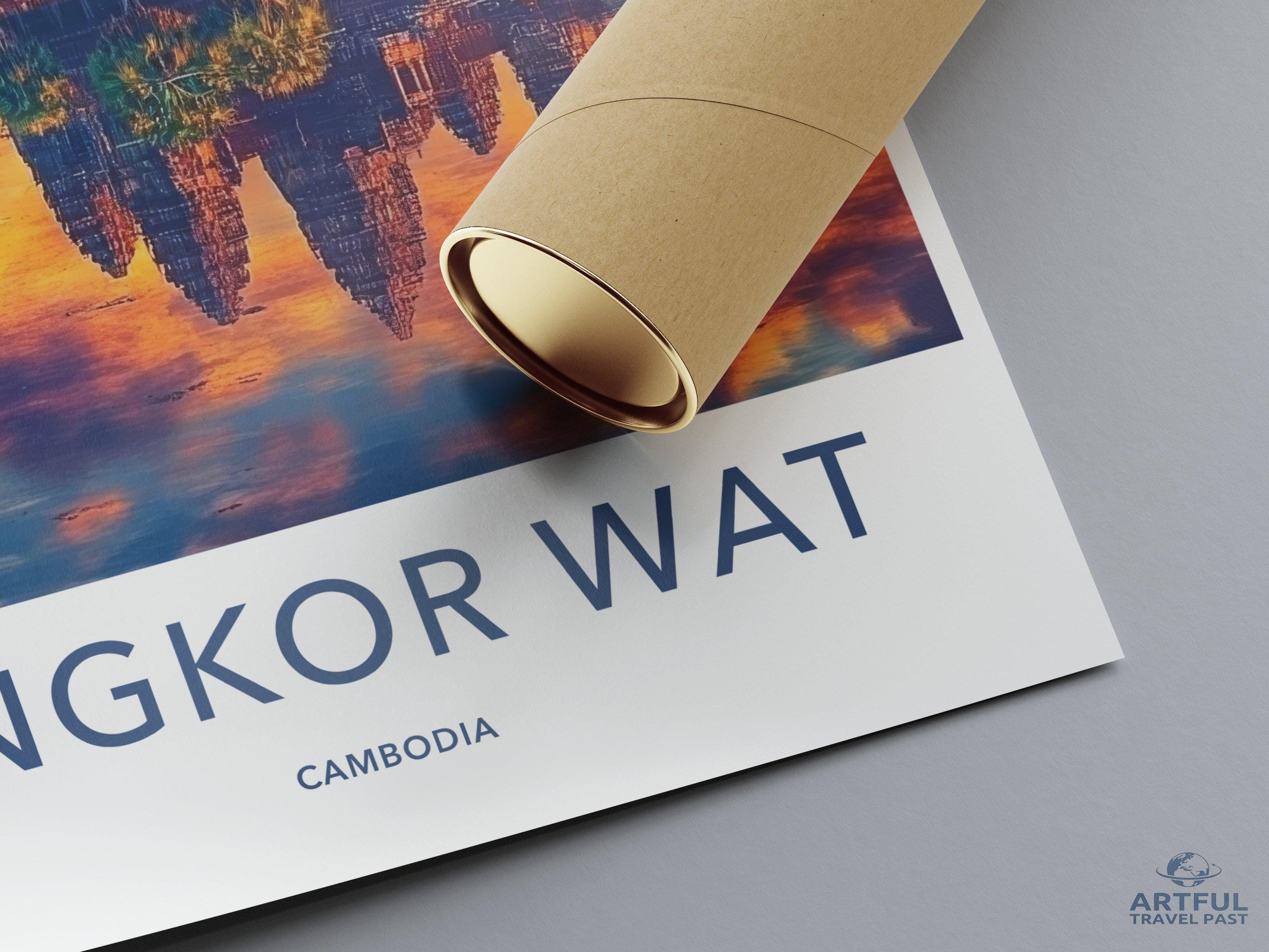Angkor Wat Poster - Cambodia Wall Art