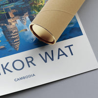Angkor Wat Poster - Cambodia Wall Art