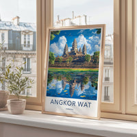 Angkor Wat Poster - Cambodia Wall Art