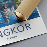 Angkor Wat Poster - Cambodia Wall Art