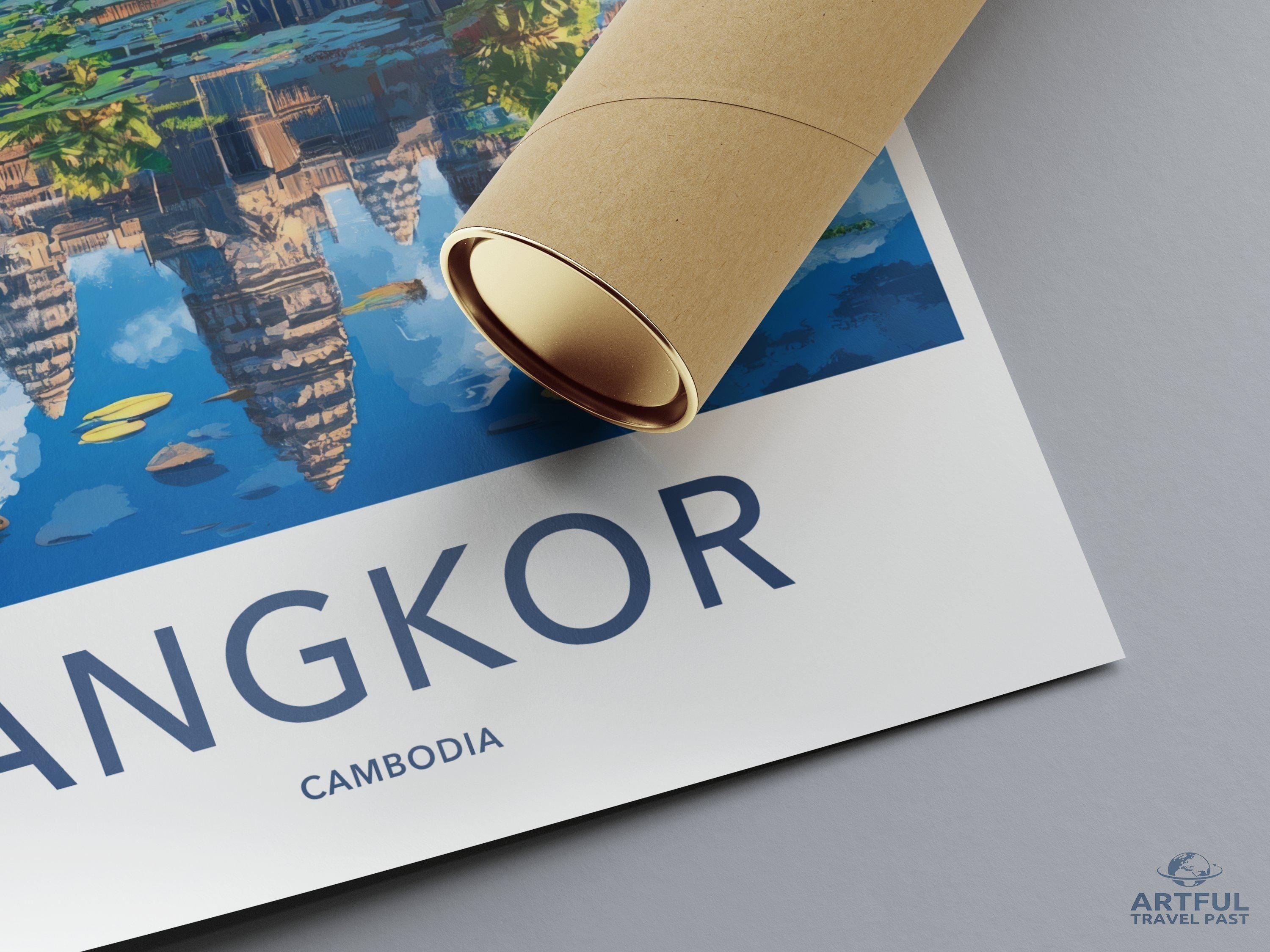Angkor Wat Poster - Cambodia Wall Art
