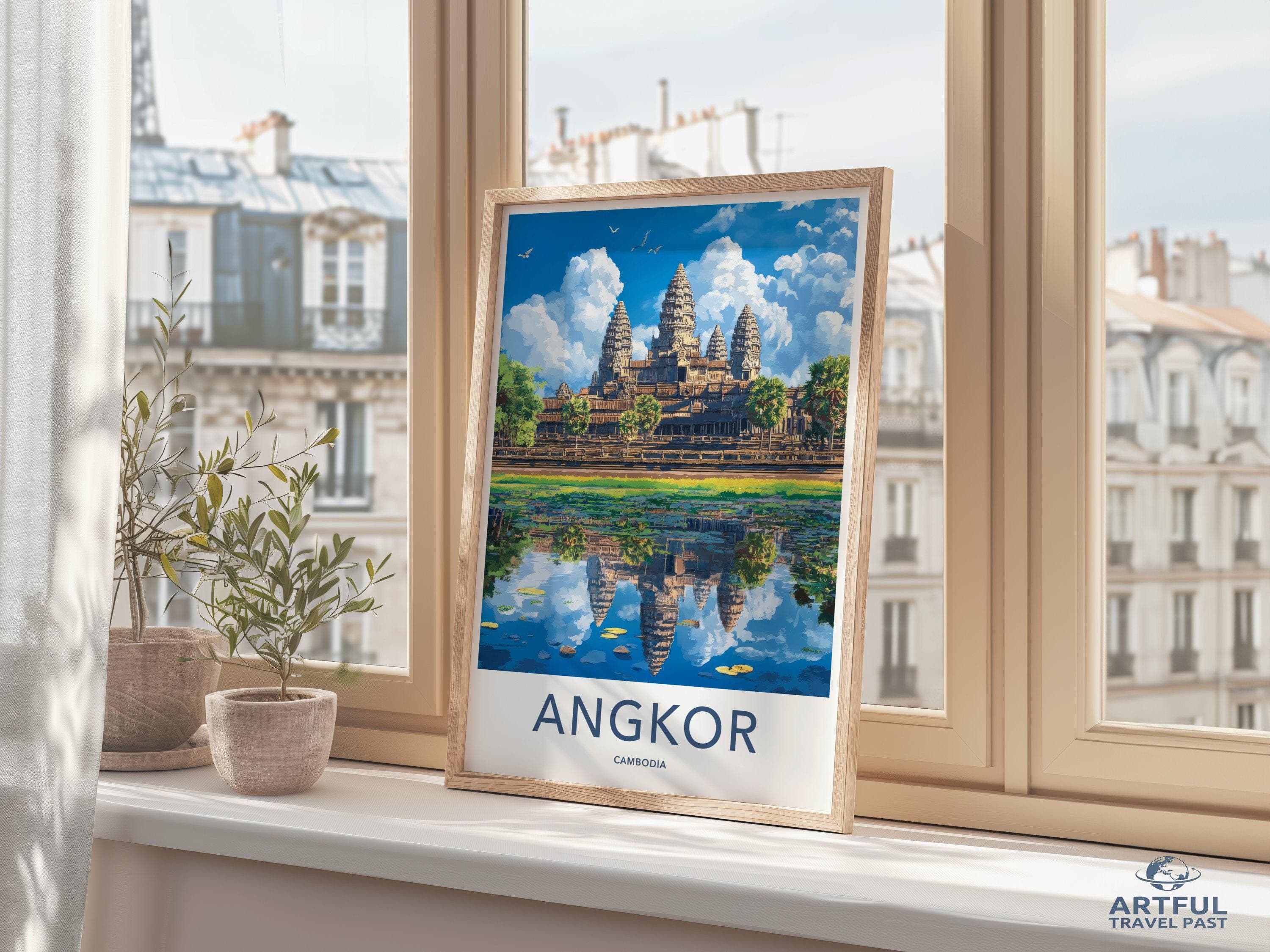 Angkor Wat Poster - Cambodia Wall Art