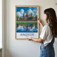 Angkor Wat Poster - Cambodia Wall Art
