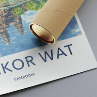 Angkor Wat Poster - Cambodia Wall Art