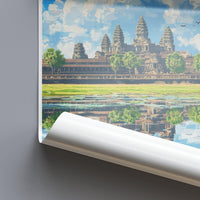 Angkor Wat Poster - Cambodia Wall Art